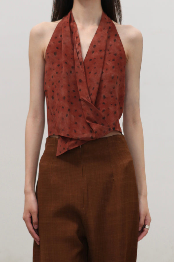 Cortana 25 Spring/Summer ETNA Top/Skirt Spain CTN-SS25-A0367-DOTS PRINT Top (A2274)